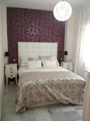 Cama o camas de una habitación en TWO BEDROOMS Leonor Dávalos