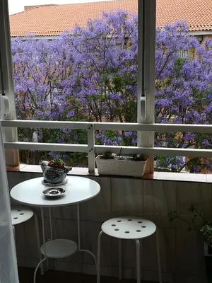 Un balcón o terraza de Luminoso y amplio apartamento