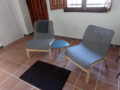 Zona de estar de Casa la Cabra