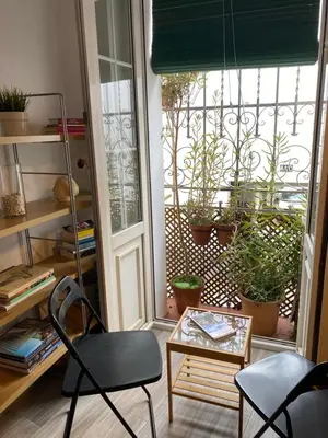 Un balcón o terraza de Apartamento Imperial Sevilla city center