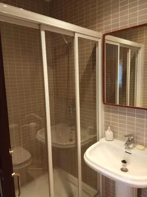 Un baño de Charming Villadarias M. Palace apartment