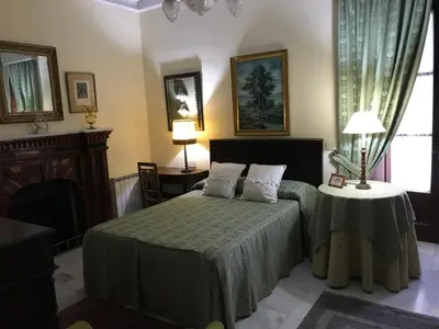 Cama o camas de una habitación en Casa San José