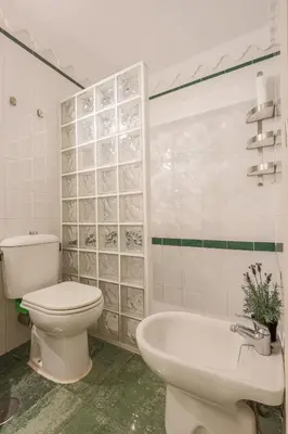 Un baño de Elegante apartamento en el corazon de Sevilla.