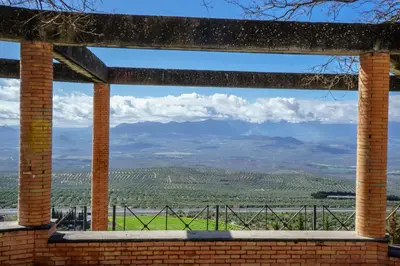 Vista general de una montaña o vista desde el apartamento