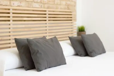 Cama o camas de una habitación en Life Apartments Alberto Lista