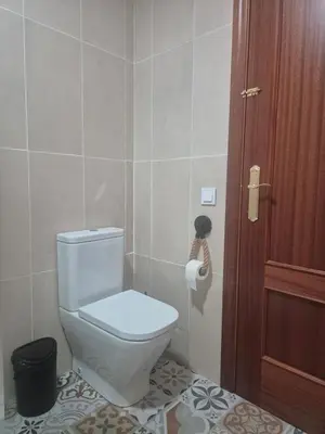 Un baño de Pensión Javier