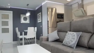 Una cocina o zona de cocina en Apartamento Altar del Cielo