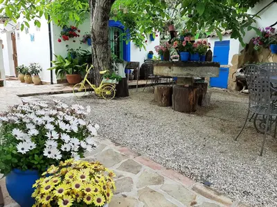 Jardín al aire libre en El Rincon de Carmen