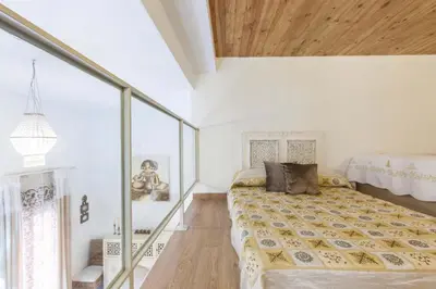 Cama o camas de una habitación en Loft / Duplex with charming historic center. WIFI