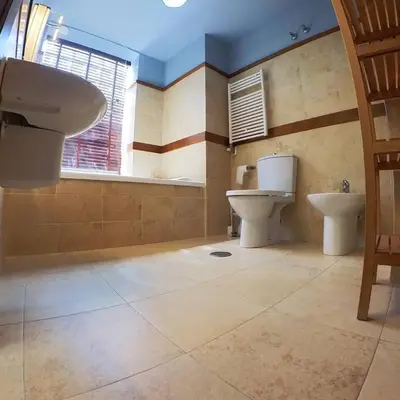 Un baño de Loft con vistas en Plaza de Belén