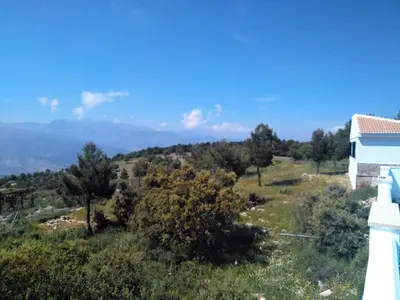Paisaje cerca de este albergue