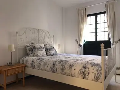 Cama o camas de una habitación en CLB Apartamento Alameda