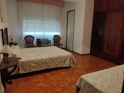 Cama o camas de una habitación en Piso centro de Cordoba