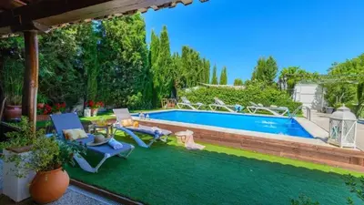 Piscina en o cerca de Grand Villa in Chimeneas, pool