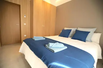 Cama o camas de una habitación en Casaenmedio