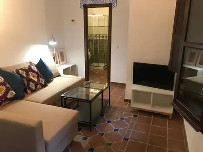 Zona de estar de Apartamento Completo Santa Marina
