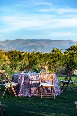 Paisaje cerca of this country house
