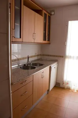 Una cocina o zona de cocina en Casita Ardales