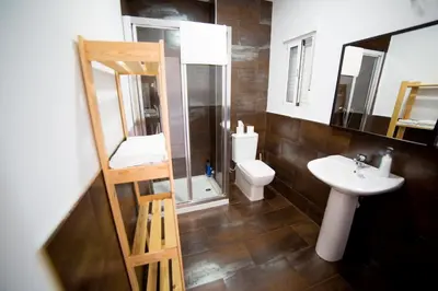 Un baño de Casa Grande En Centro Historico