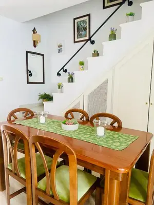 Zona de estar de Casa Los Barberos