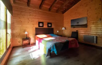 Cama o camas de una habitación en Casa del Valle, Lodges