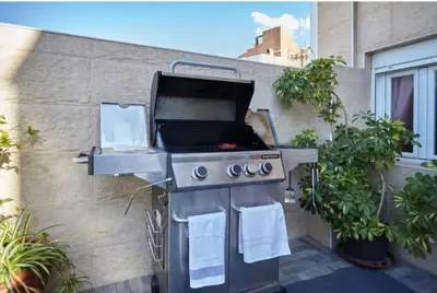 Barbacoa disponible para clientes en the country house