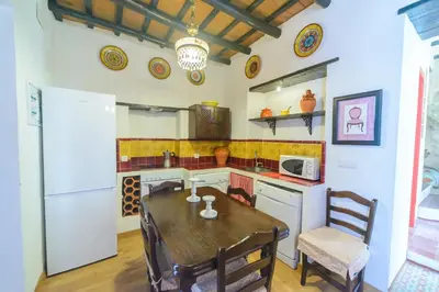 Una cocina o zona de cocina en Casa Spa La Agueda y Robledo