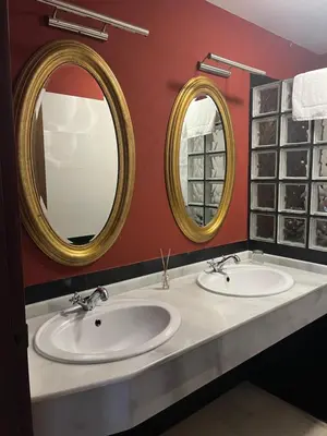 Un baño de Casa Rural La Plazuela