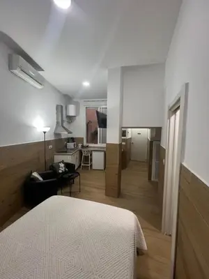 Una cocina o zona de cocina en APARTAMENTOS EN ALAMEDA DE HERCULES SEVILLa