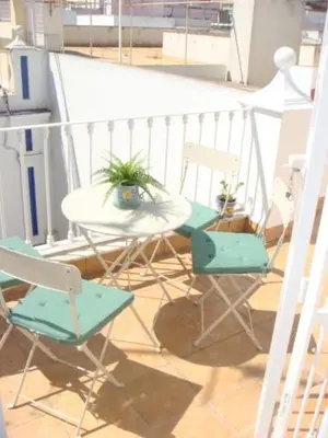 Un balcón o terraza de Atico Amistad