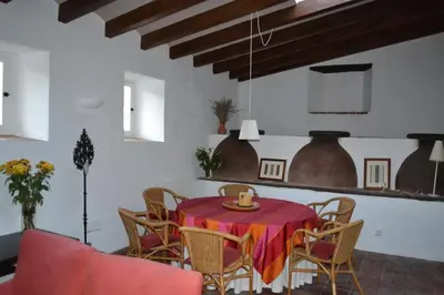 Zona de estar de Las Navezuelas