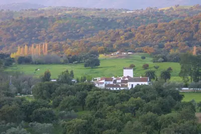 Paisaje cerca of this country house