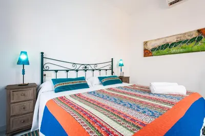 Cama o camas de una habitación en Singular Pilatos