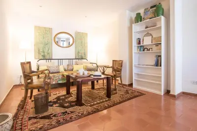 Zona de estar de Flamencos Apartamento con garage 5 pax