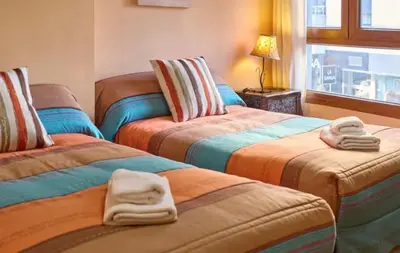 Cama o camas de una habitación en Un lugar con encanto