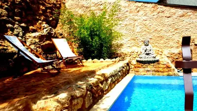 Piscina en o cerca de Casas Rurales Almoguer