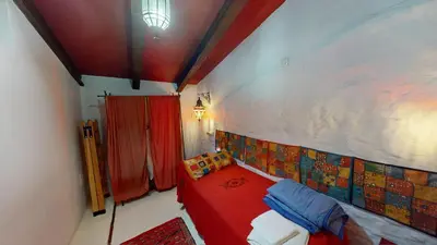 Cama o camas de una habitación en La Nueva Andalusí