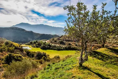 Paisaje cerca de esta villa