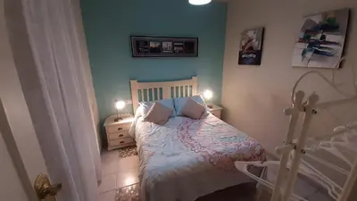Cama o camas de una habitación en Pension Internacional