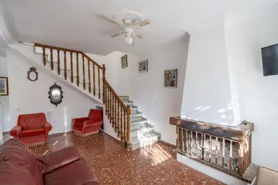Zona de estar de Cubo's Casa Rural Begoña Alora