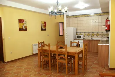 Una cocina o zona de cocina en Villa de Xicar