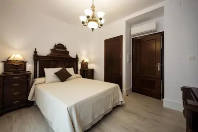 Cama o camas de una habitación en Nuevo Monteftur