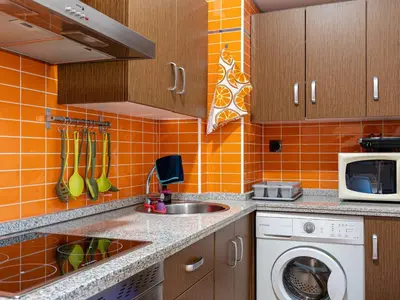 Una cocina o zona de cocina en Apartamento Esparteria Parking gratuito