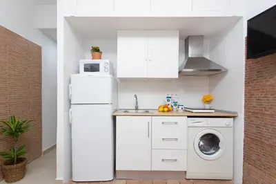 Una cocina o zona de cocina en Corral del Conde