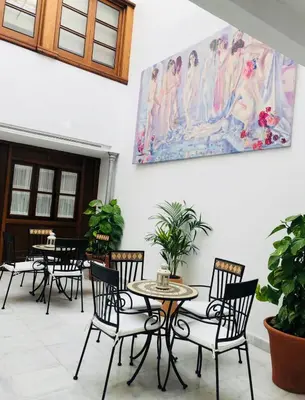 Zona de estar de Casa Qurtuba