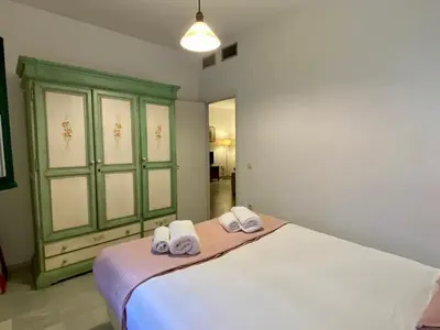 Cama o camas de una habitación en Archeros Oasis