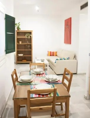 Zona de estar de Archeros Oasis