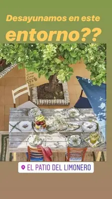 Plano de El Patio del Limonero