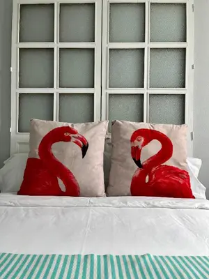 Cama o camas de una habitación en El Patio del Limonero
