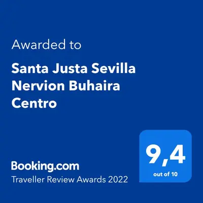 Certificado, premio, señal o documento que está expuesto en Santa Justa Sevilla Nervion Buhaira Centro